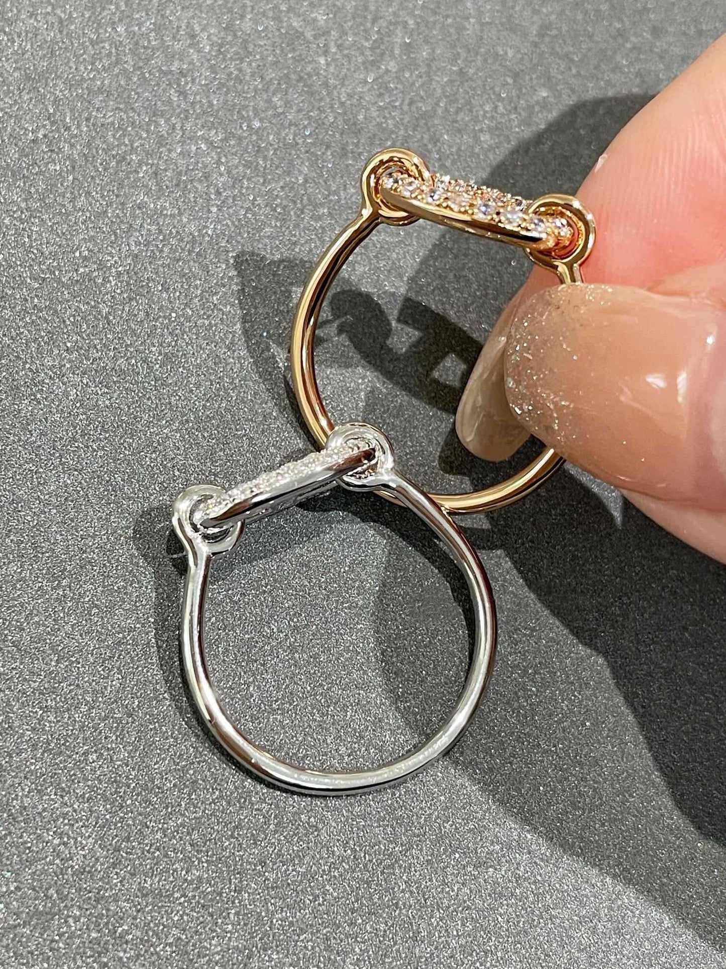 [GALE]RONDE SMALL DIAMOND RING