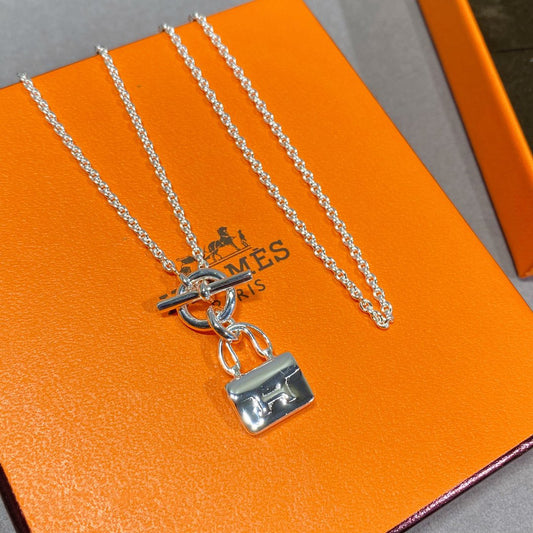 [GALE]CONSTANCE PEDANT SILVER NECKLACE