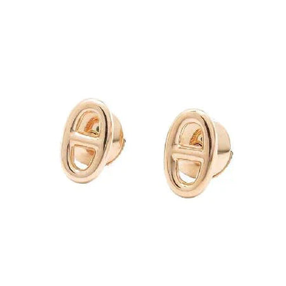 [GALE]CHAINE SMALL EARRINGS GOLD AND SILVER