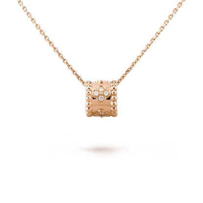 [NOVO]PERLEE Anhängerkette Gold / Roségold