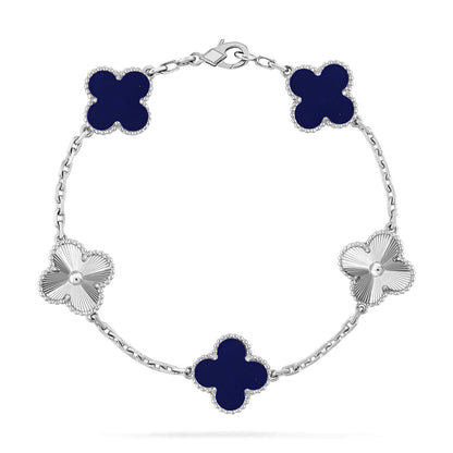 [GALE]CLOVER 5 MOTIF LAPIS LAZULI BRACELET COLLECTION