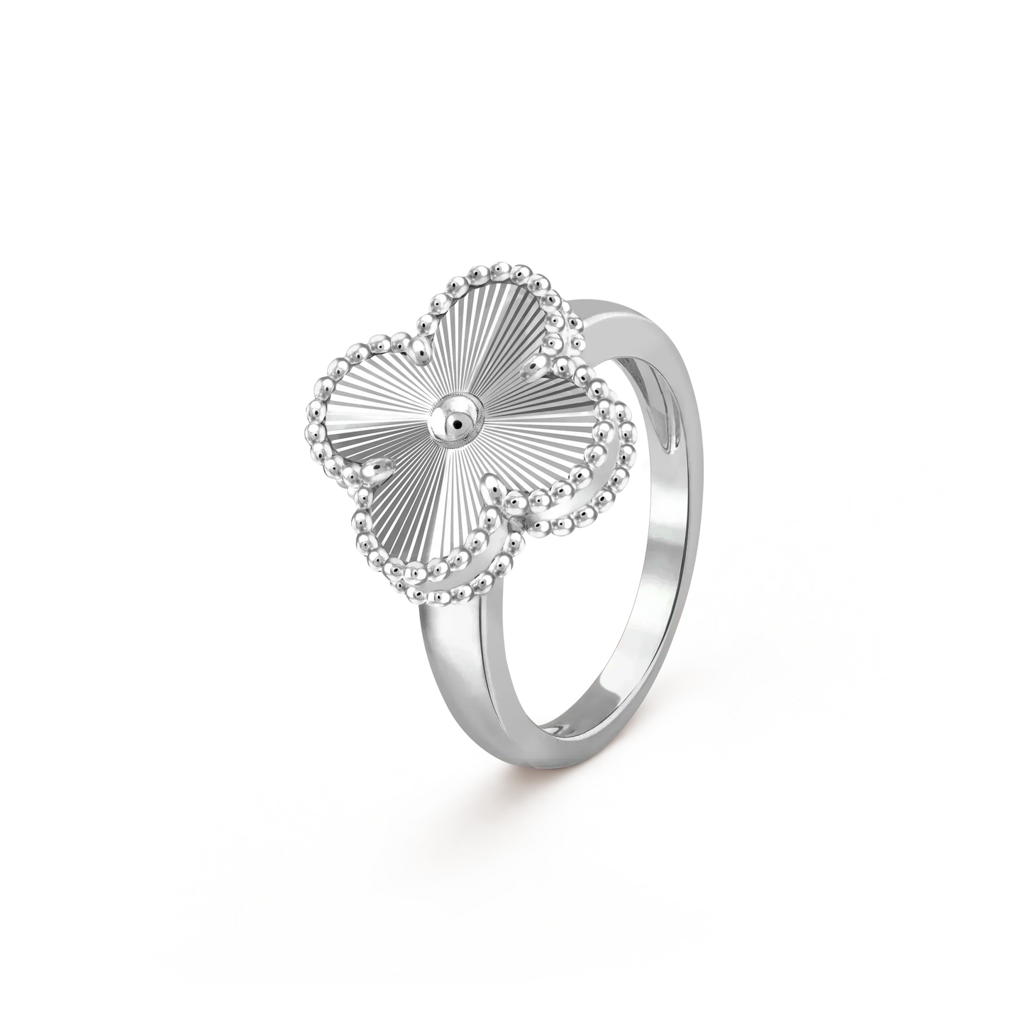 [GALE]CLOVER SILVER RING