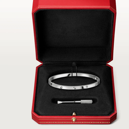 [GALE]LOVE BRACELET 3.65MM 10 DIAMONDS