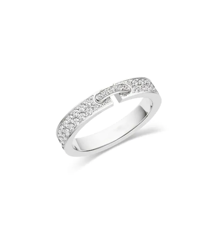 [GALE]ALLIANCE LIENS VIDENCE PAVED DIAMOND 4MM RING