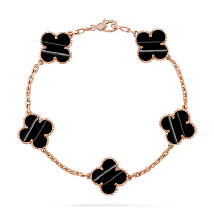 [GALE] CLOVER 5 MOTIF PULSAR STONE BRACELET COLLECTION