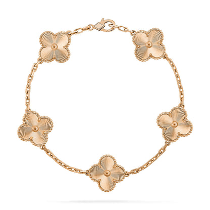 [GALE] CLOVER 5 MOTIF LASER BRACELET COLLECTION