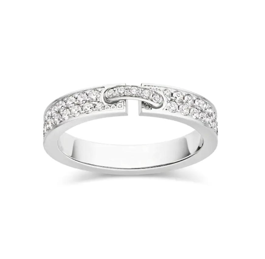 [GALE]ALLIANCE LIENS VIDENCE PAVED DIAMOND 4MM RING