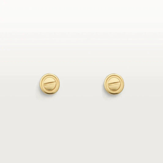 [GALE]LOVE EARRINGS GOLD 10MM