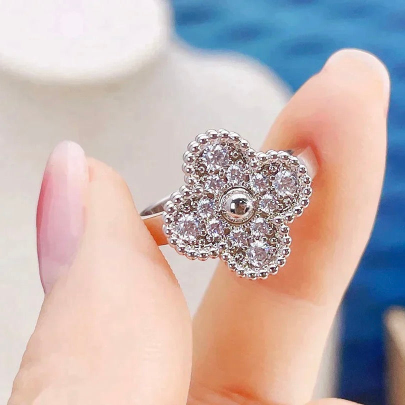 [GALE]CLOVER DIAMOND RING