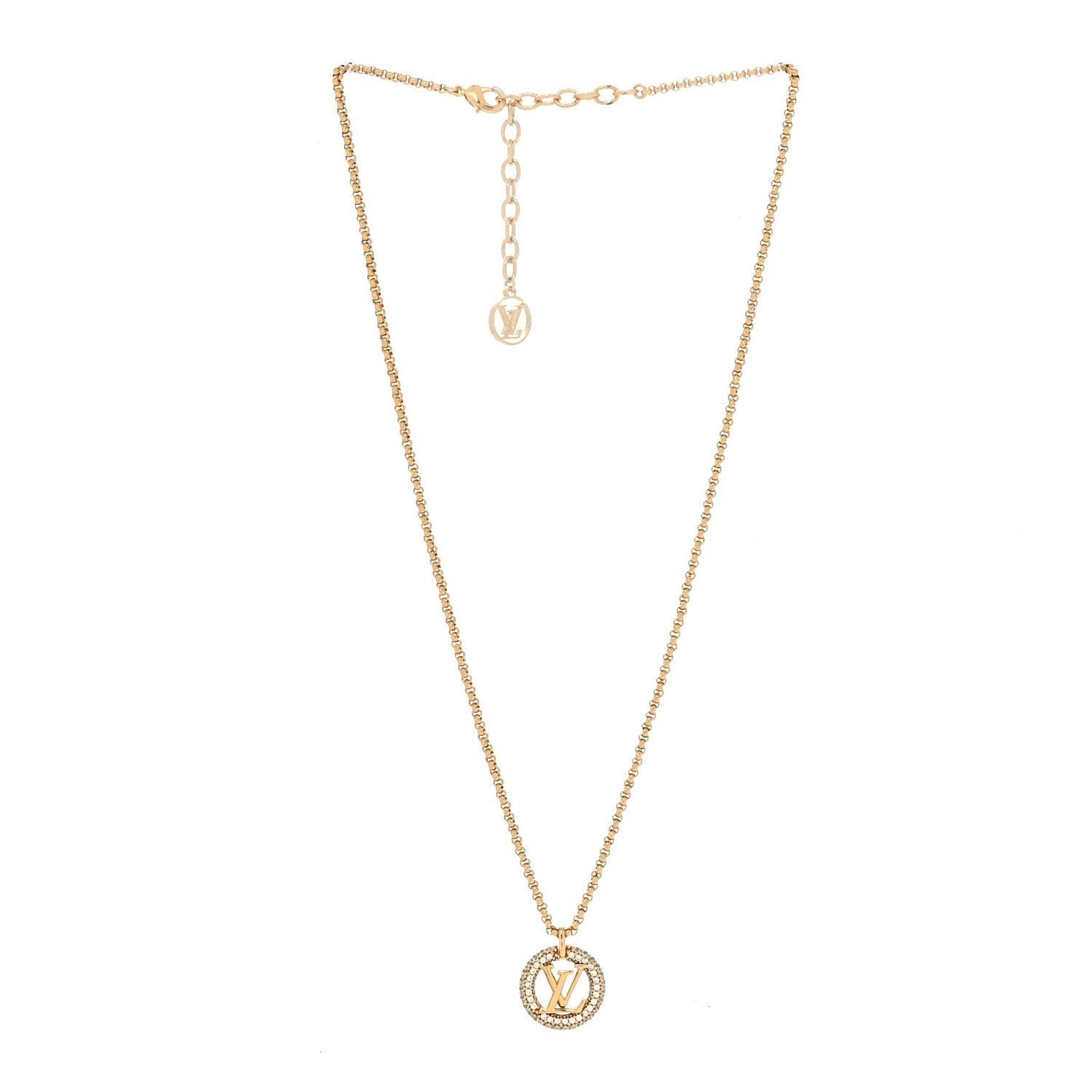 [GALE]BY NIGHT DIAMOND PAVED NECKLACE