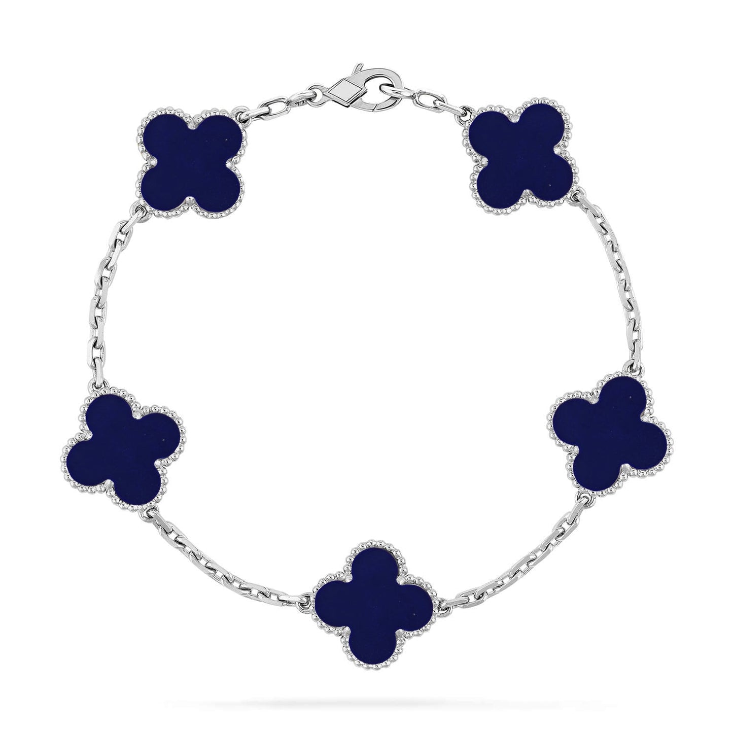 [GALE]CLOVER 5 MOTIF LAPIS LAZULI BRACELET COLLECTION