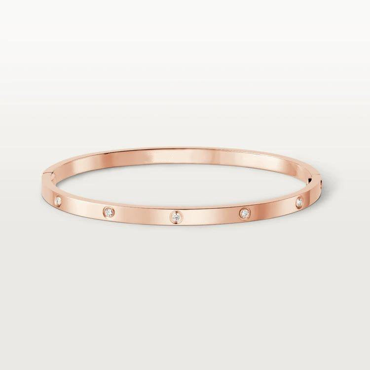 [GALE]LOVE BRACELET 3.65MM 10 DIAMONDS