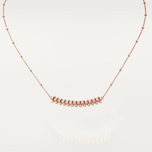 [GALE]CLASH PINK GOLD NECKLACE