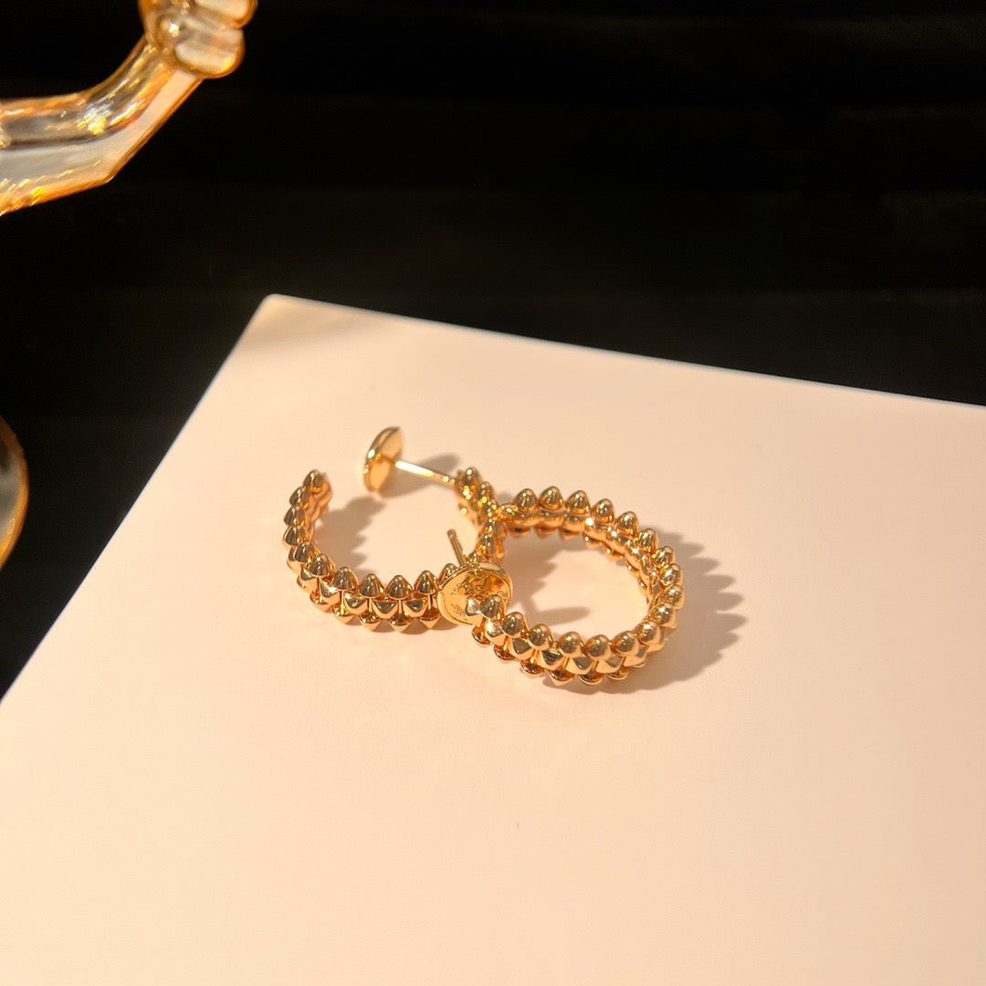 [GALE]CLASH SMALL HOOP EARRINGS