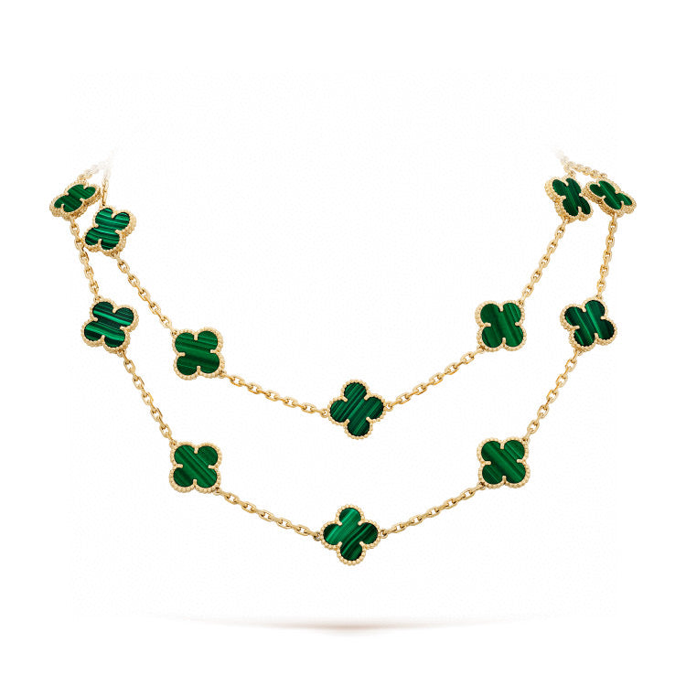[GALE]CLOVER 20 MOTIFS MALACHITE GOLD