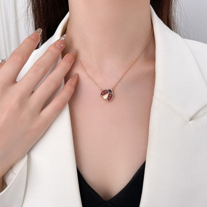 [NOVO] GLUCKY CARNELIANS MARIENKÄFER-KETTE