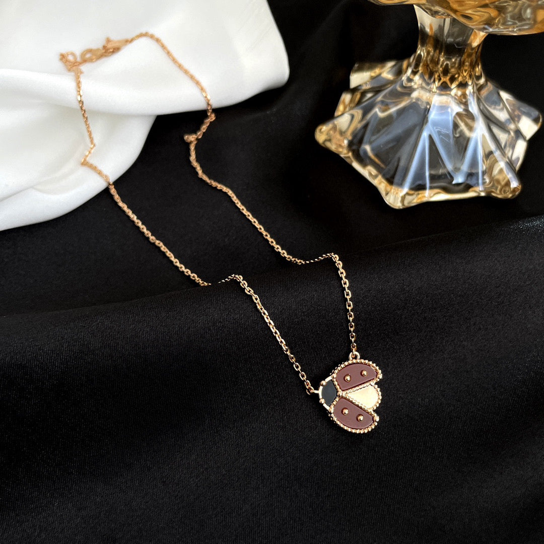 [NOVO] GLUCKY CARNELIANS MARIENKÄFER-KETTE
