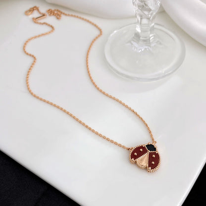 [NOVO] GLUCKY CARNELIANS MARIENKÄFER-KETTE