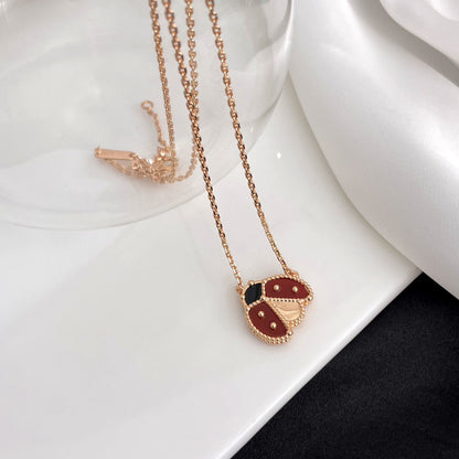 [NOVO] GLUCKY CARNELIANS MARIENKÄFER-KETTE