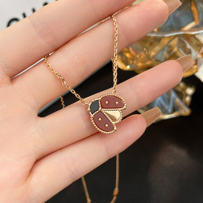 [NOVO] GLUCKY CARNELIANS MARIENKÄFER-KETTE