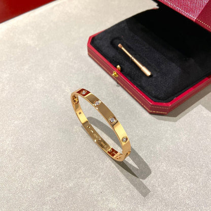 [GALE]LOVE BRACELET 6.1MM 10 DIAMONDS
