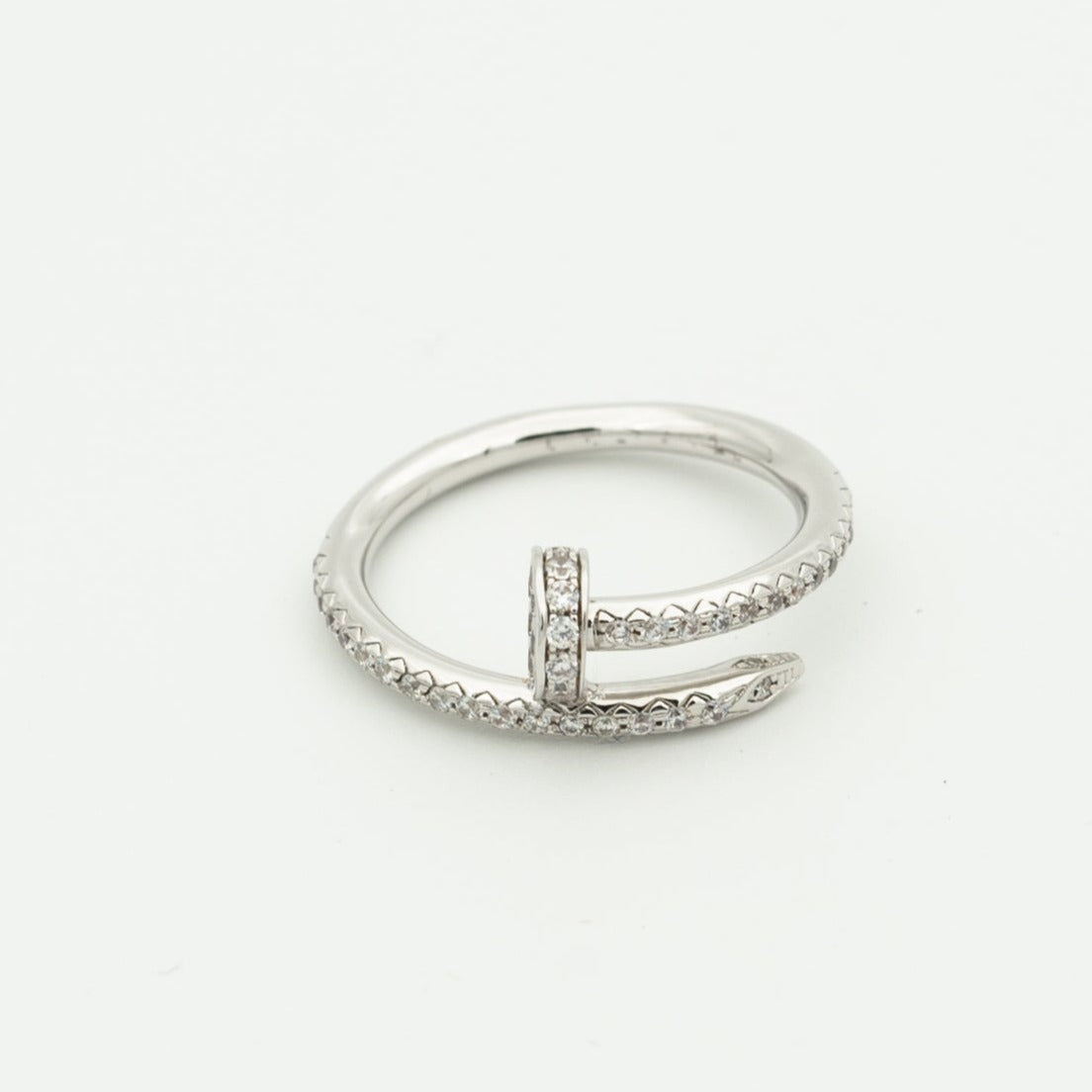[NOVO]JUSTE RING 1,8 MM SILBER DIAMANTEN