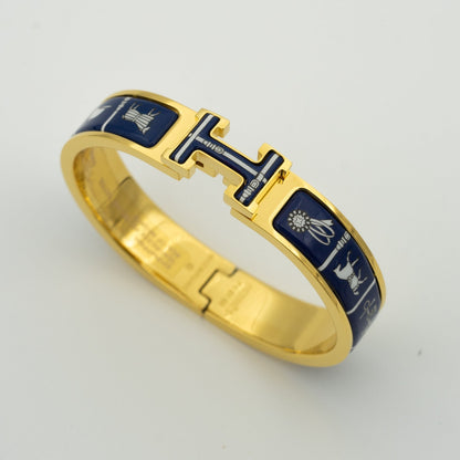 [GALE]H BRACELET BLUE CERAMIC
