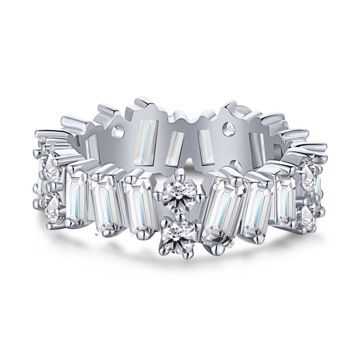 [GALE]Delicate Multi Shape Tennis Ring