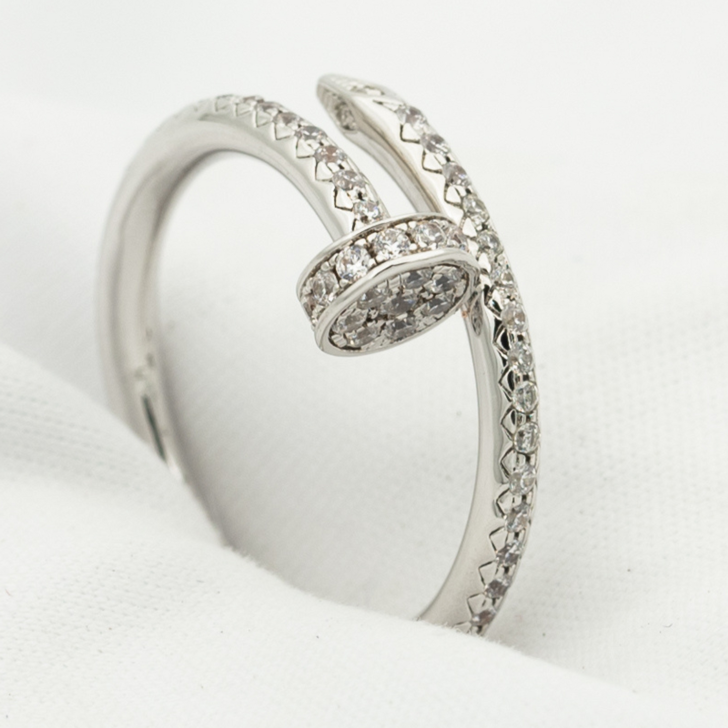 [NOVO]JUSTE RING 1,8 MM SILBER DIAMANTEN