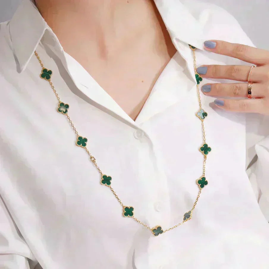 [GALE]CLOVER 20 MOTIFS MALACHITE GOLD