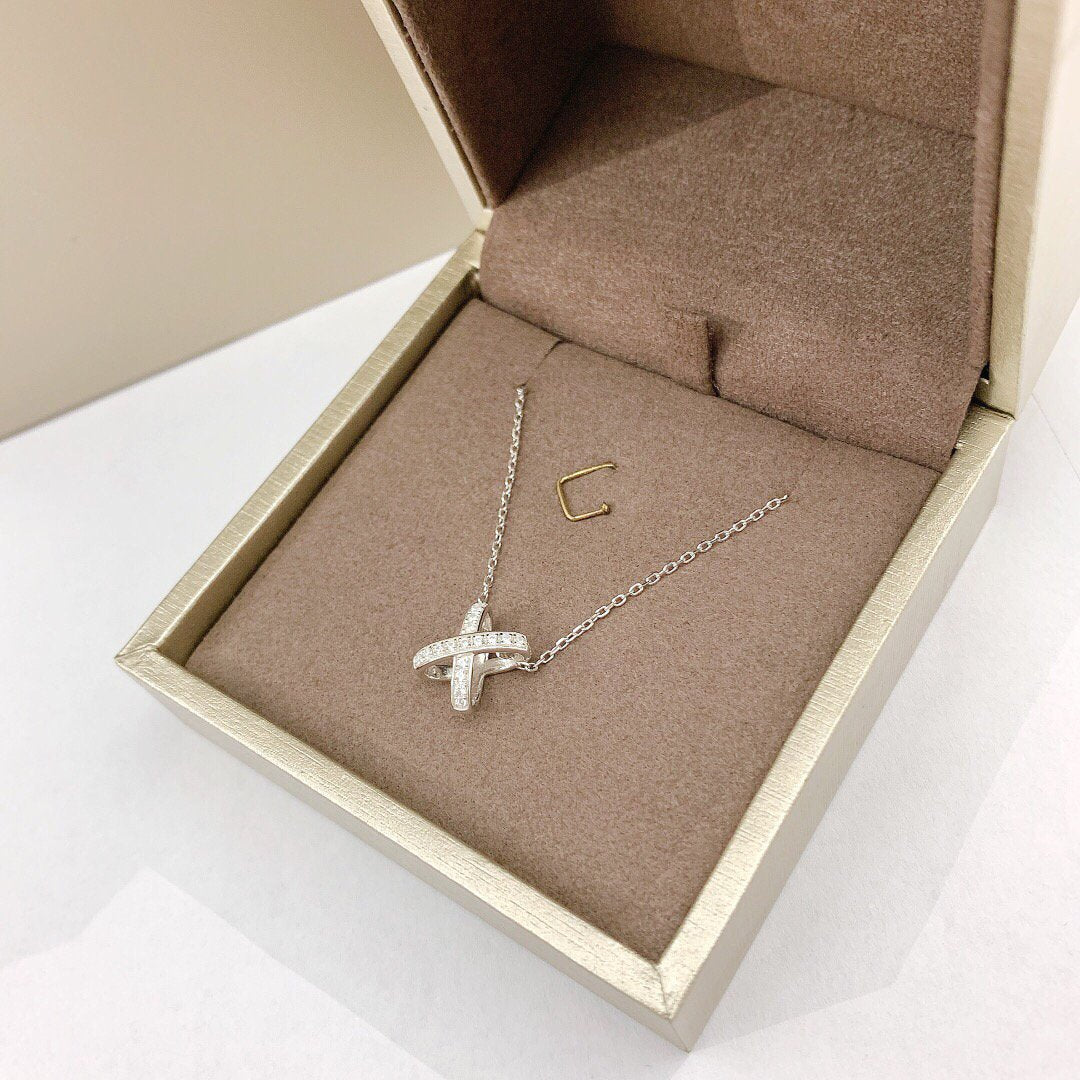 [GALE]JEUX DE DIAMOND NECKLACE