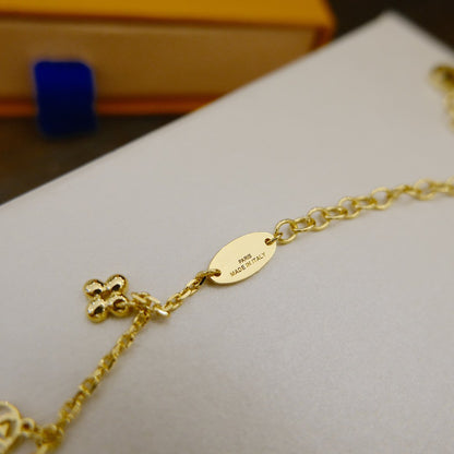 [GALE]BLOOMING SUPPLE NECKLACE BRASS