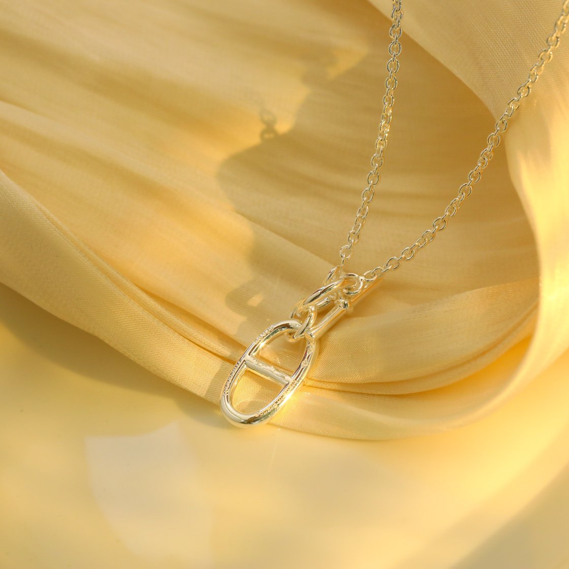 [GALE]HM CHAINE D'ANCRE PENDANT NECKLACE STERLING SILVER