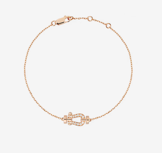[GALE]FORCE 10 FULL DIAMOND BUCKLE CHAIN LINK MINI MODEL