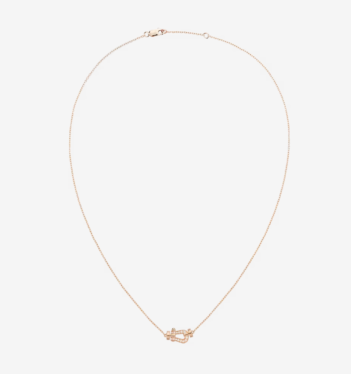 [GALE]FORCE 10 DIAMOND PINK GOLD NECKLACE MINI MODEL