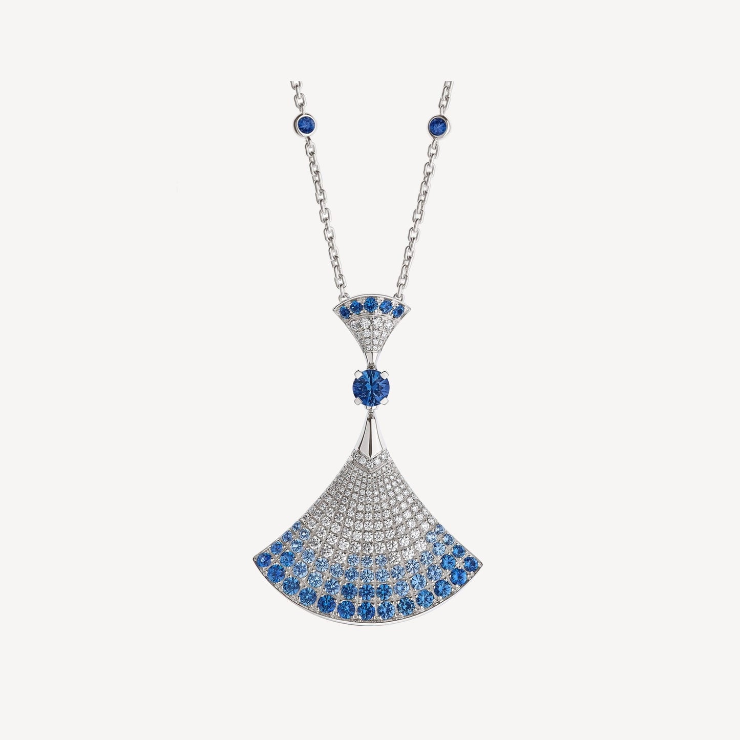 [GALE]DREAM NECKLACE AGATE SILVER DIAMOND