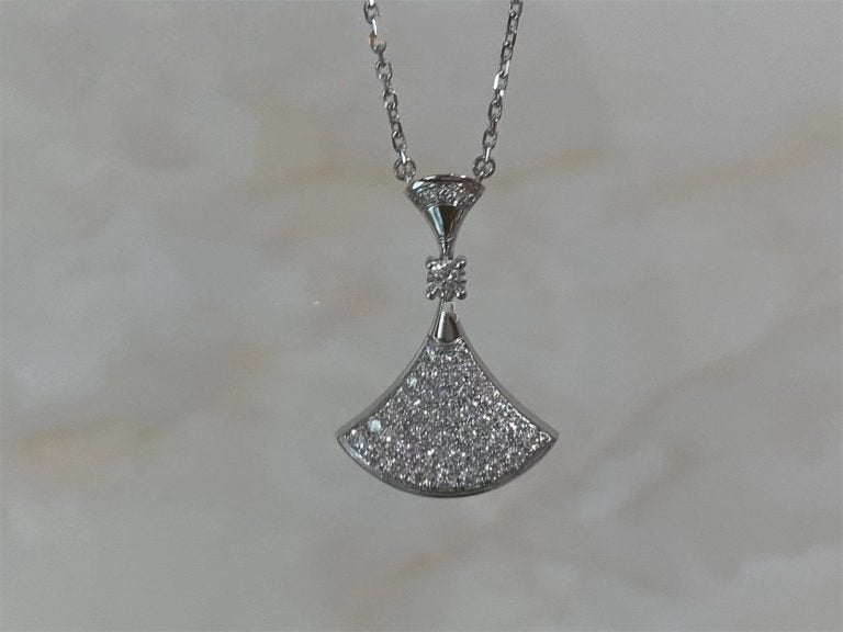 [GALE]DREAM NECKLACE SILVER FULL DIAMOND