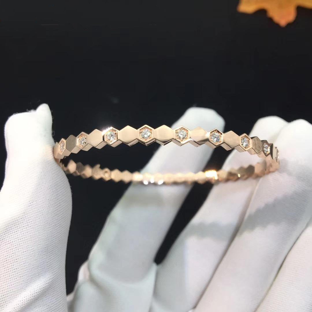 [GALE]BEE LOVE SILVER DIAMOND BRACELET