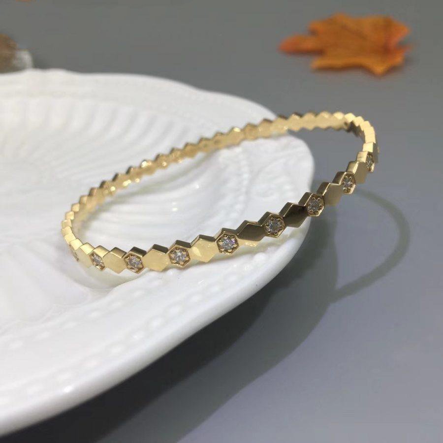 [GALE]BEE LOVE GOLD DIAMOND BRACELET