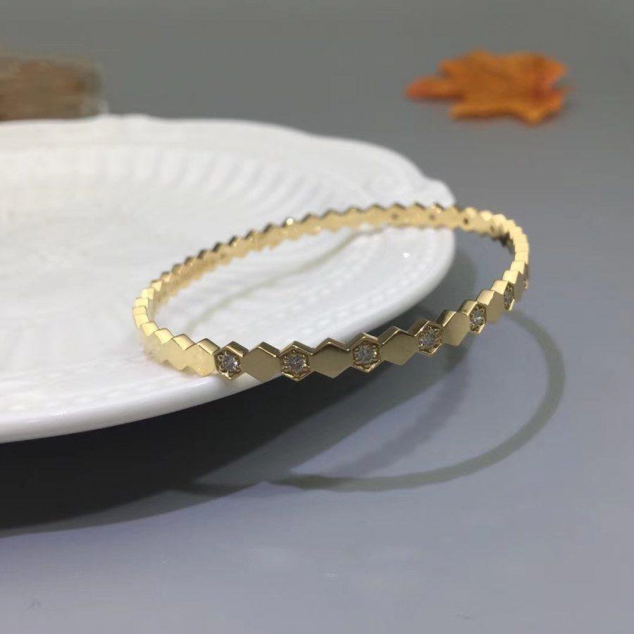 [GALE]BEE LOVE GOLD DIAMOND BRACELET