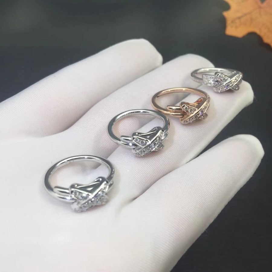 [GALE]JEUX DE SILVER DIAMOND RING