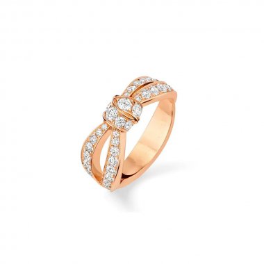 [GALE]LIENS PINK GOLD DIAMOND RING