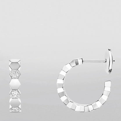 [GALE]Hollow Design Four-Leaf Clover Flower Shape Ring