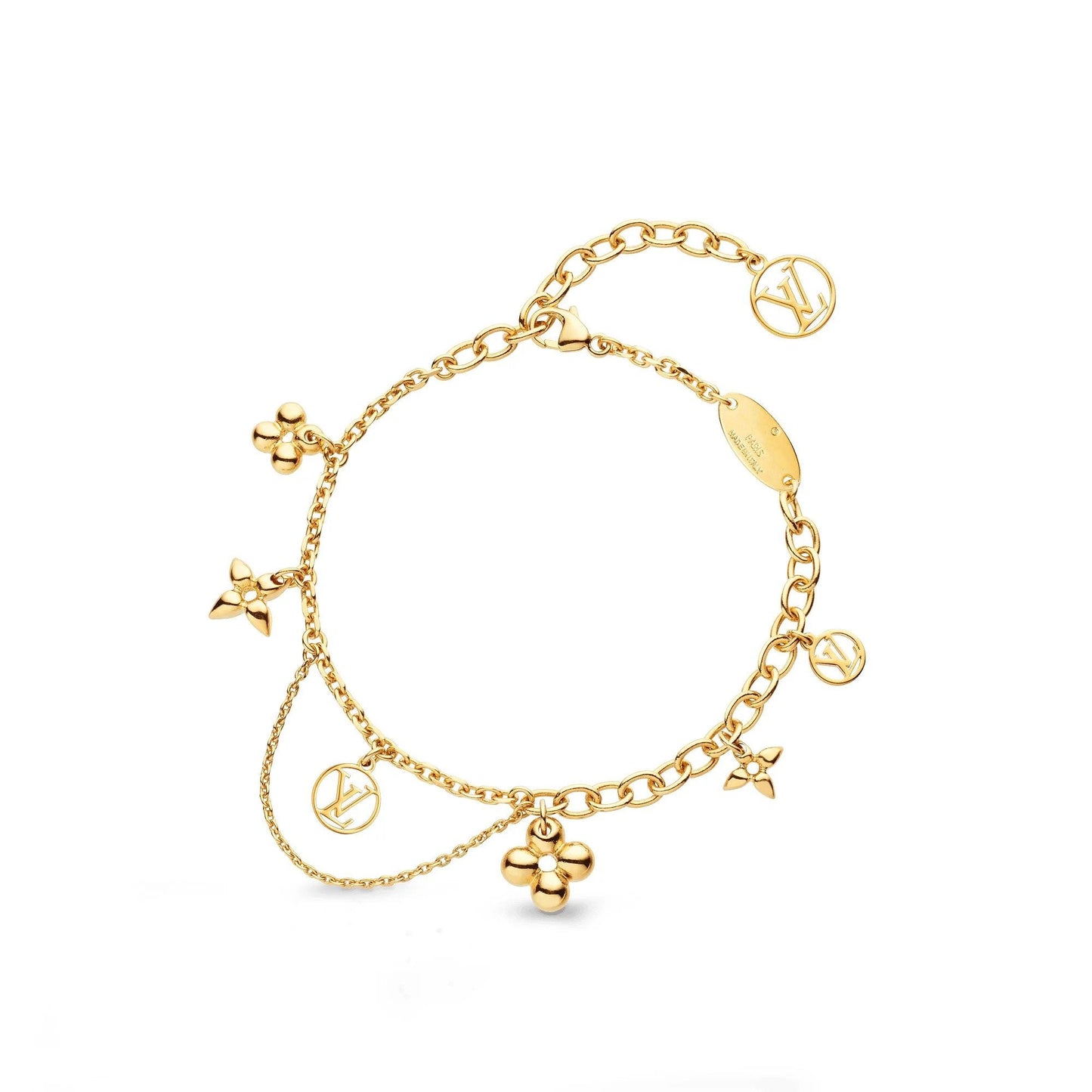 [NOVO]BLOOMING PINK GOLD MOP ARMBAND