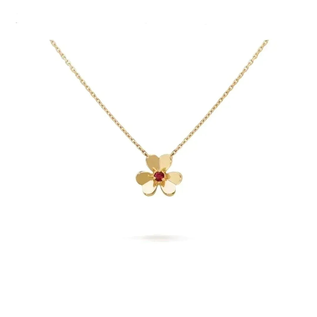[GALE]FRIVOLE GOLD FLOWER NECKLACE