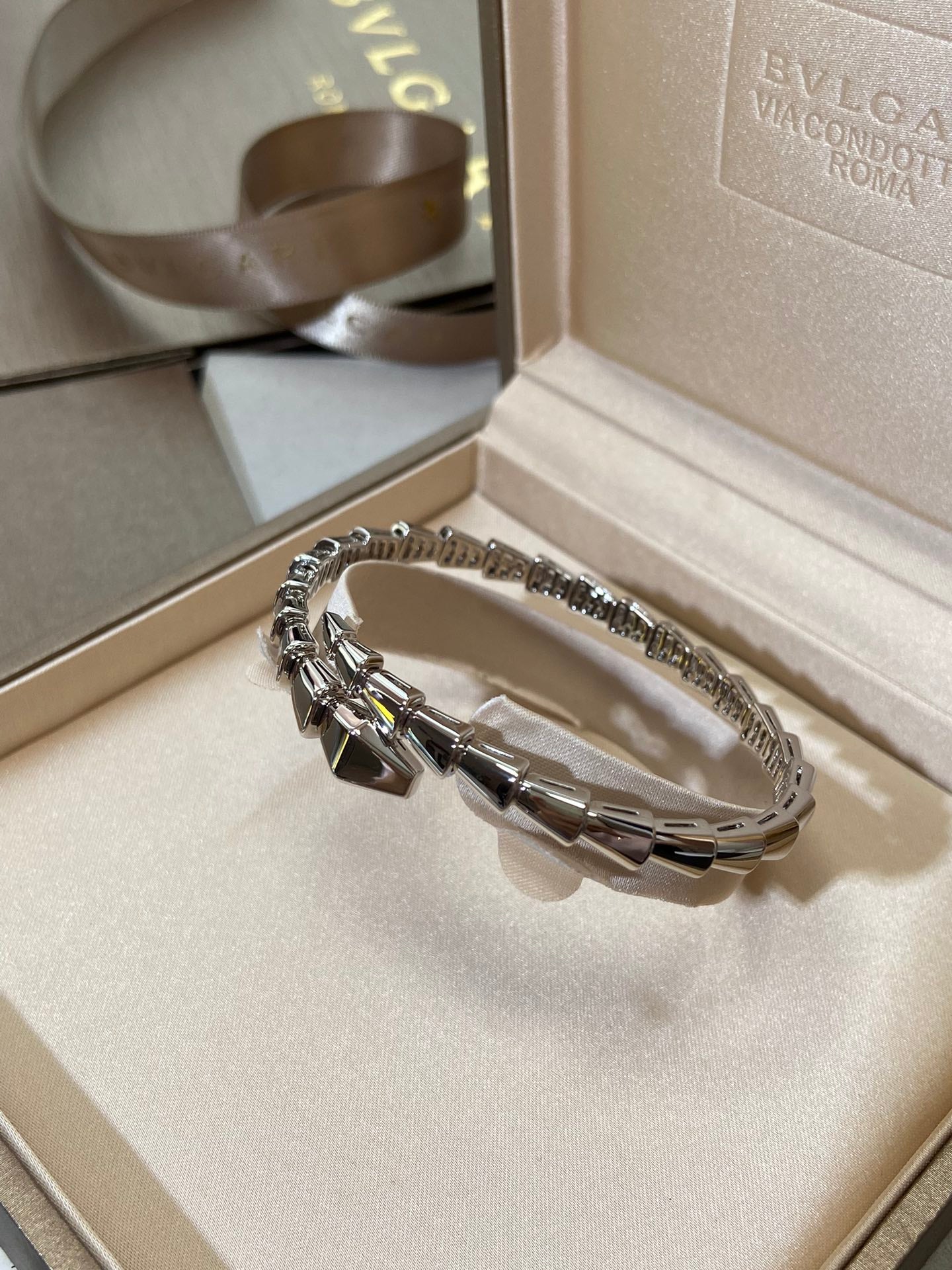 [GALE]SERPENTI VIPER SILVER BRACELET