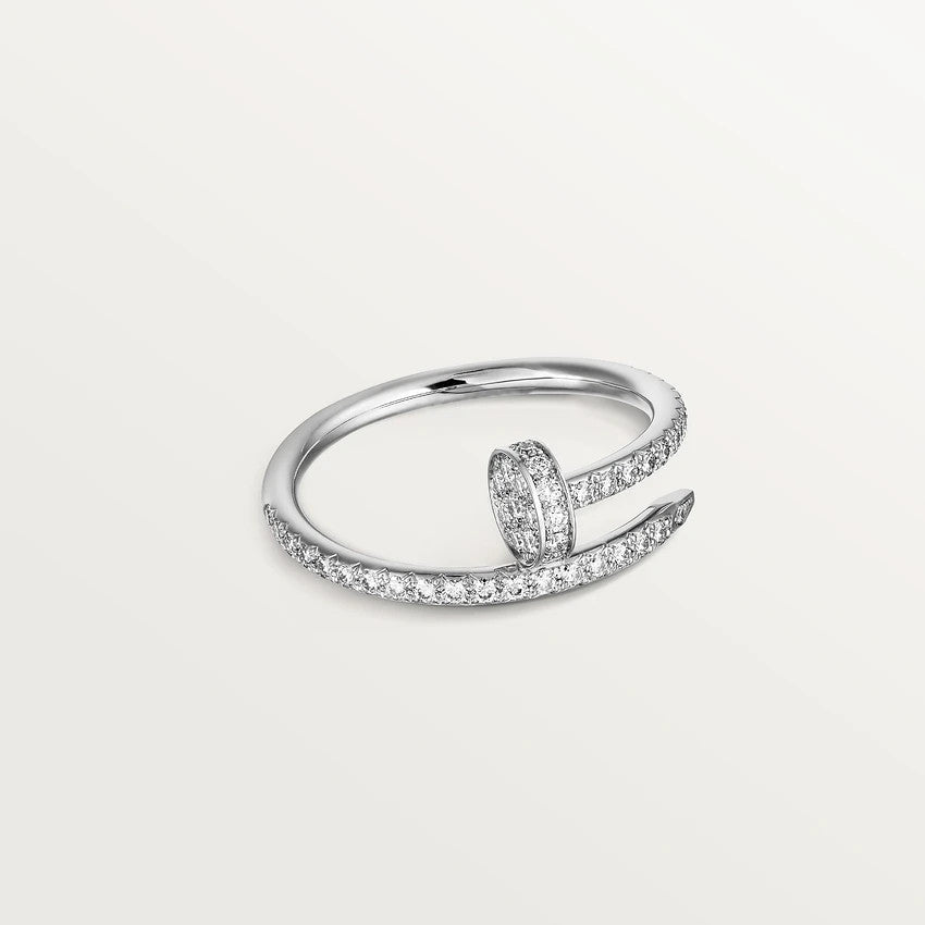 [NOVO]JUSTE RING 1,8 MM SILBER DIAMANTEN